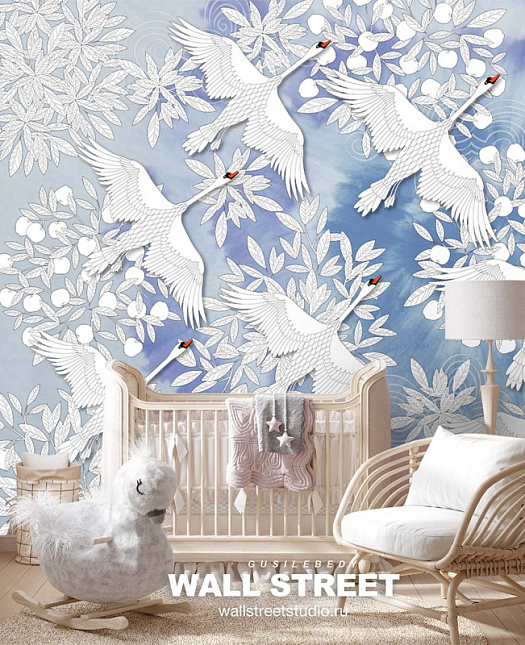 Фотообои в интерьере артикул GusiLebedy 5, GUSILEBEDY, Wall street Фотообои в интерьере артикул GusiLebedy 5, GUSILEBEDY, Wall street