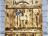 Артикул Векторная графика - Собака в наушниках, Векторная графика, Creative Wood в текстуре, фото 2